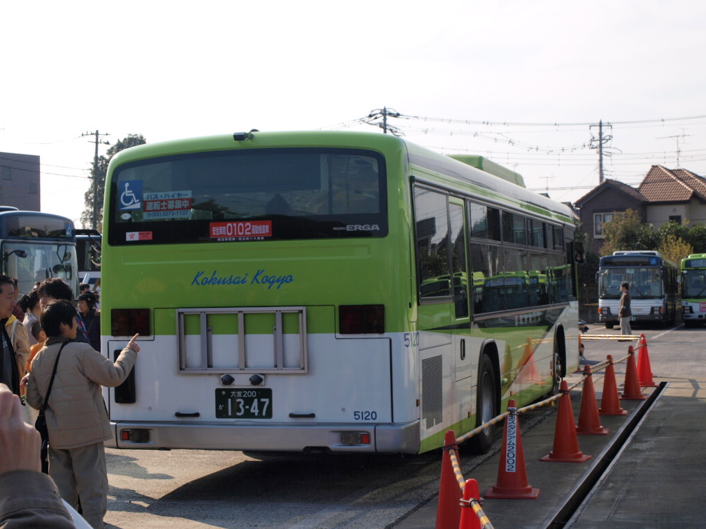 国際興業バスさいたま東営業所 何気なく乗りのろ