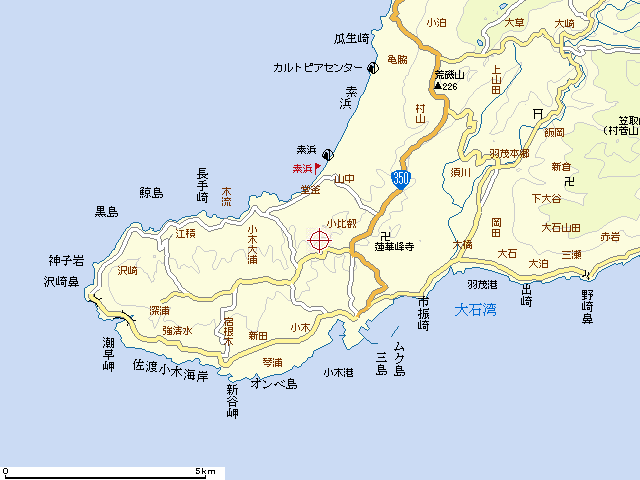 佐渡の風景62：海岸（4）沢崎 : 佐渡広場