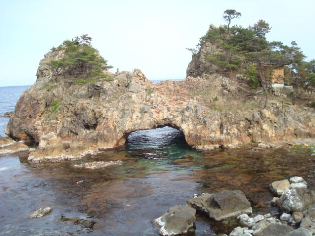 佐渡外海府の岩谷口海岸と寒戸岬 写真素材 2049756 フォトライブラリー Photolibrary