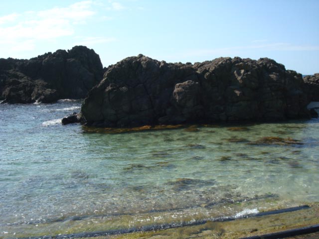 佐渡の風景72 海岸 14 井坪 佐渡広場