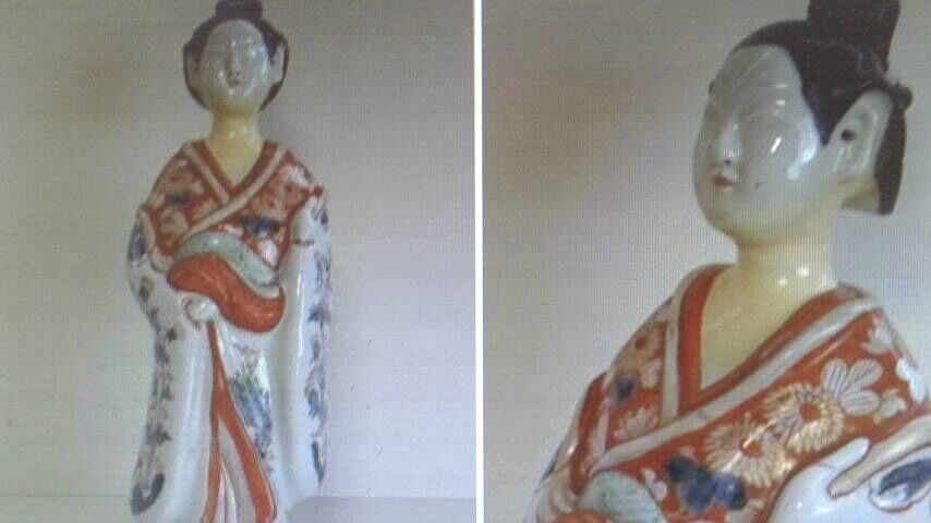 明治時代　九谷焼　美人　立像 明治時代 九谷焼 美人 立像 九谷焼の歴史と画風｜能美市九谷焼美術館・中矢