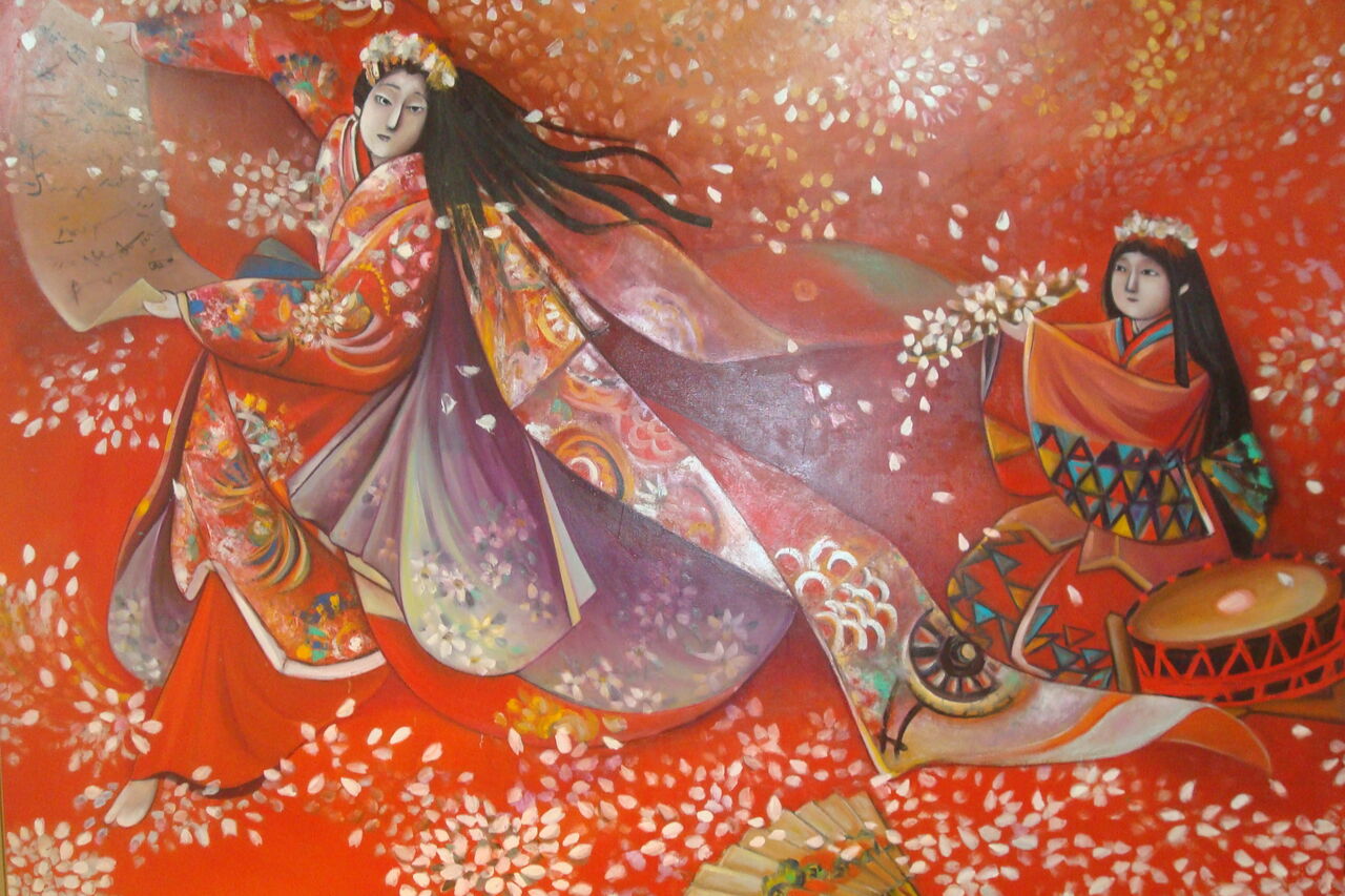 佐渡の画廊49:文弥人形芝居絵(池田昌子作品集) : 佐渡広場