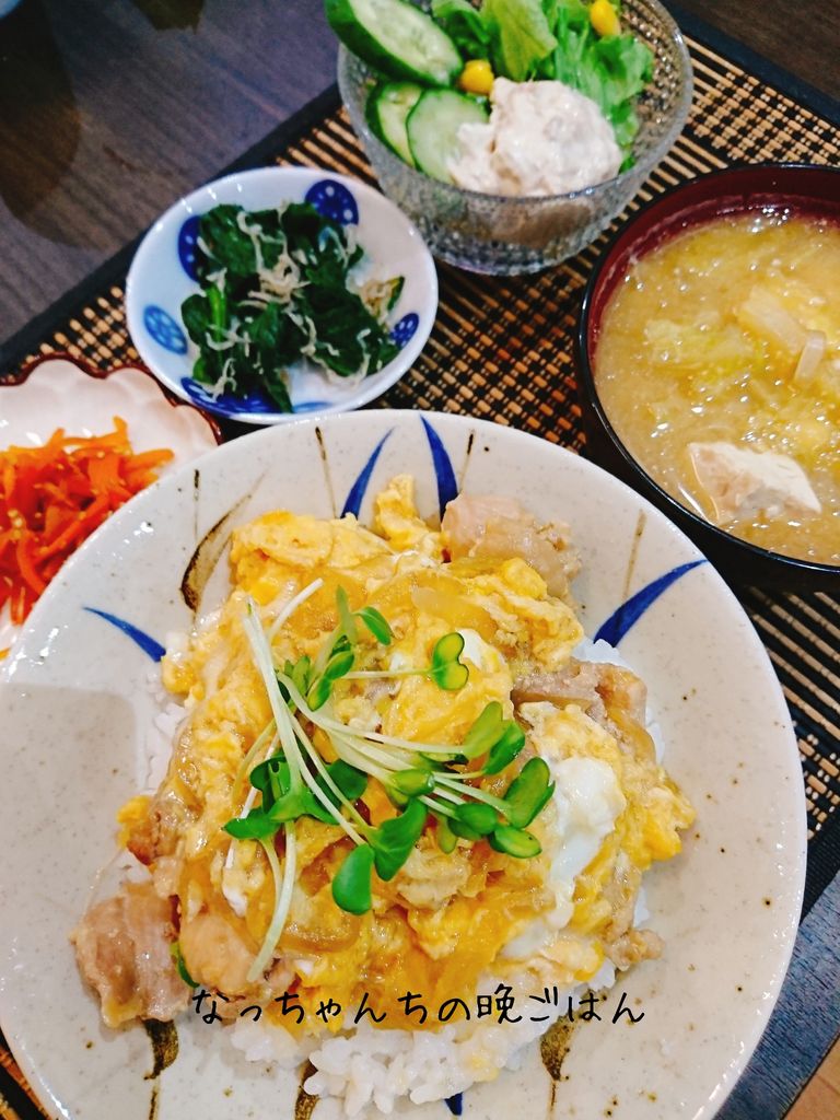 やっぱり美味しい親子丼 うちごはん なっちゃんちの晩御飯