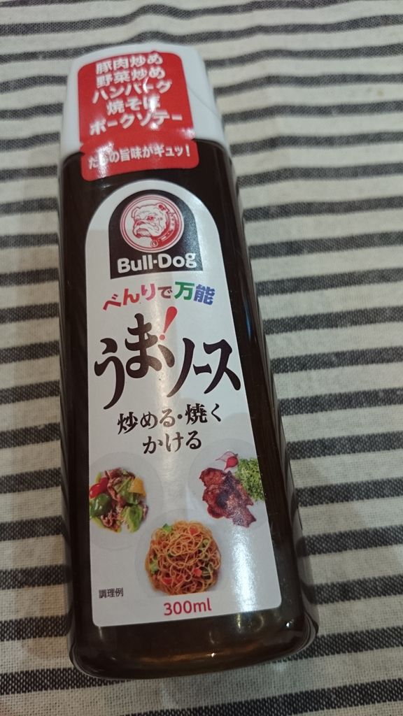 ブルドック うまソースで焼きそば うちごはん なっちゃんちの晩御飯