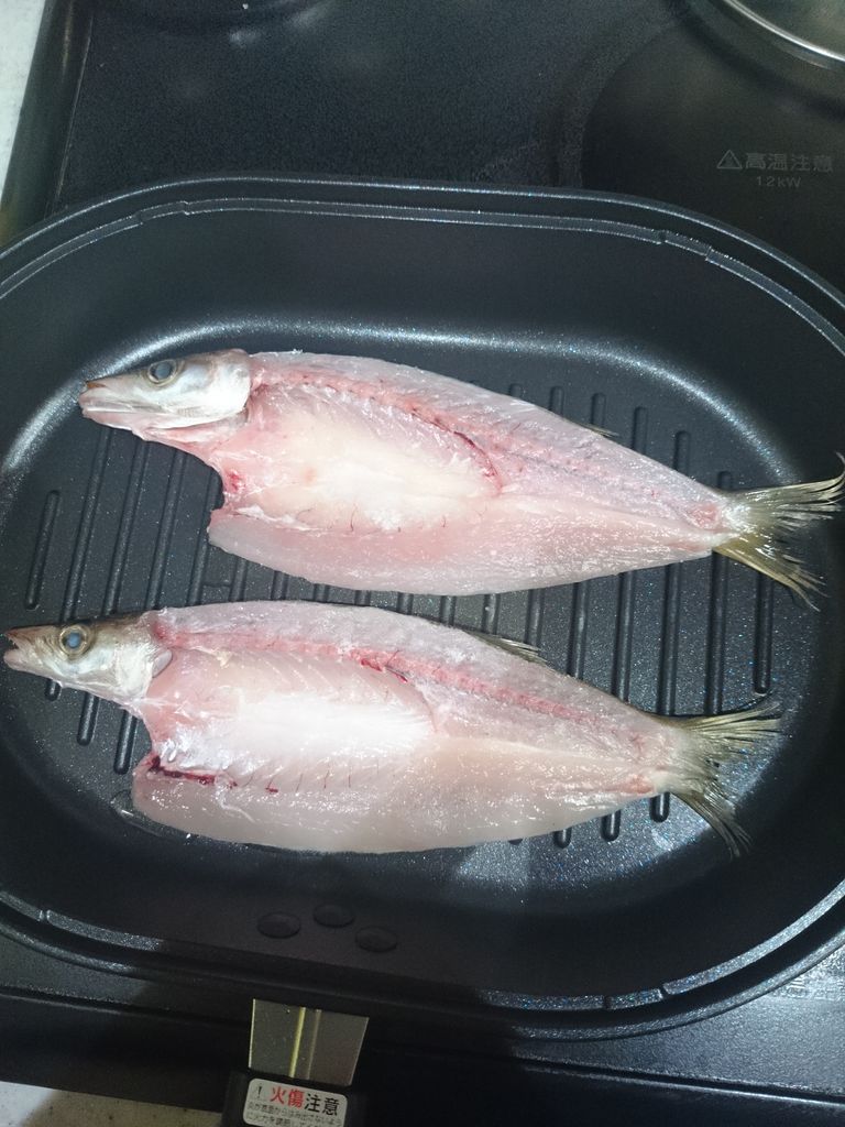 かますの塩焼き晩御飯 うちごはん なっちゃんちの晩御飯