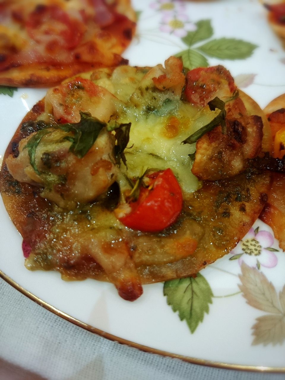 子どもたちと簡単ピザ作り うちごはん なっちゃんちの晩御飯