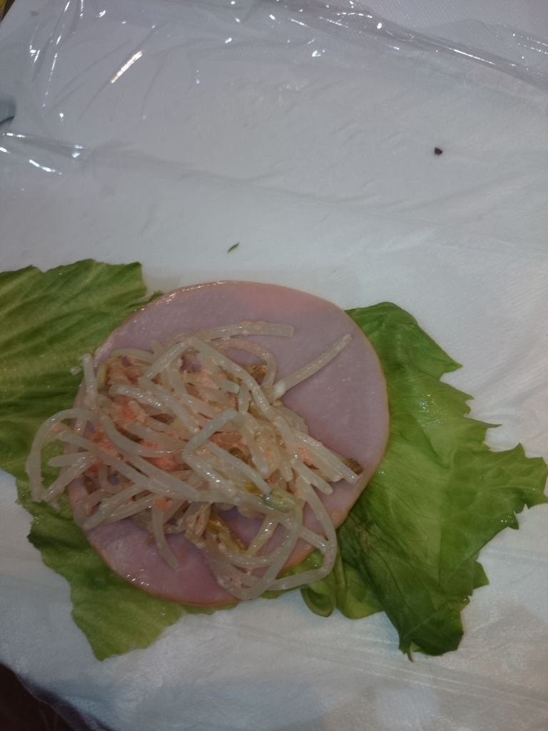 もやしと明太子の生春巻き うちごはん なっちゃんちの晩御飯