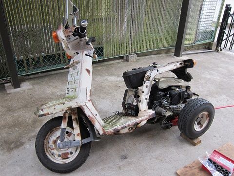 ジャイロ　エンジン　駆動系 ローラー選択可 NCY軽量ハイスピードプーリー ジャイロUP