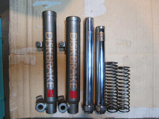 チャンプRS ステム　フロントフォーク Yahoo!オークション - チャンプRSステムフロントフォーク2NAジョグJOG2