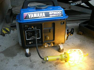 ヤマハ EF800B の整備 : けんじぃ日記（チャンプRSと初期型