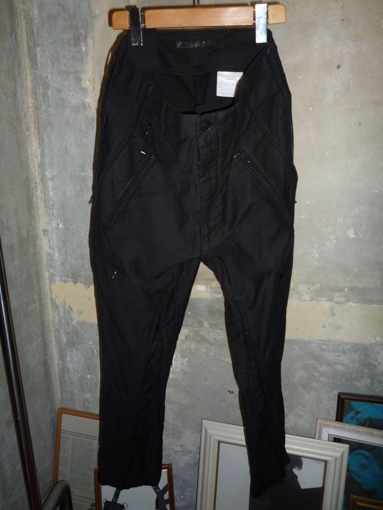 JULIUS【cotton linen mole skin/フライトパンツ ver1】 : NOSE GLASS