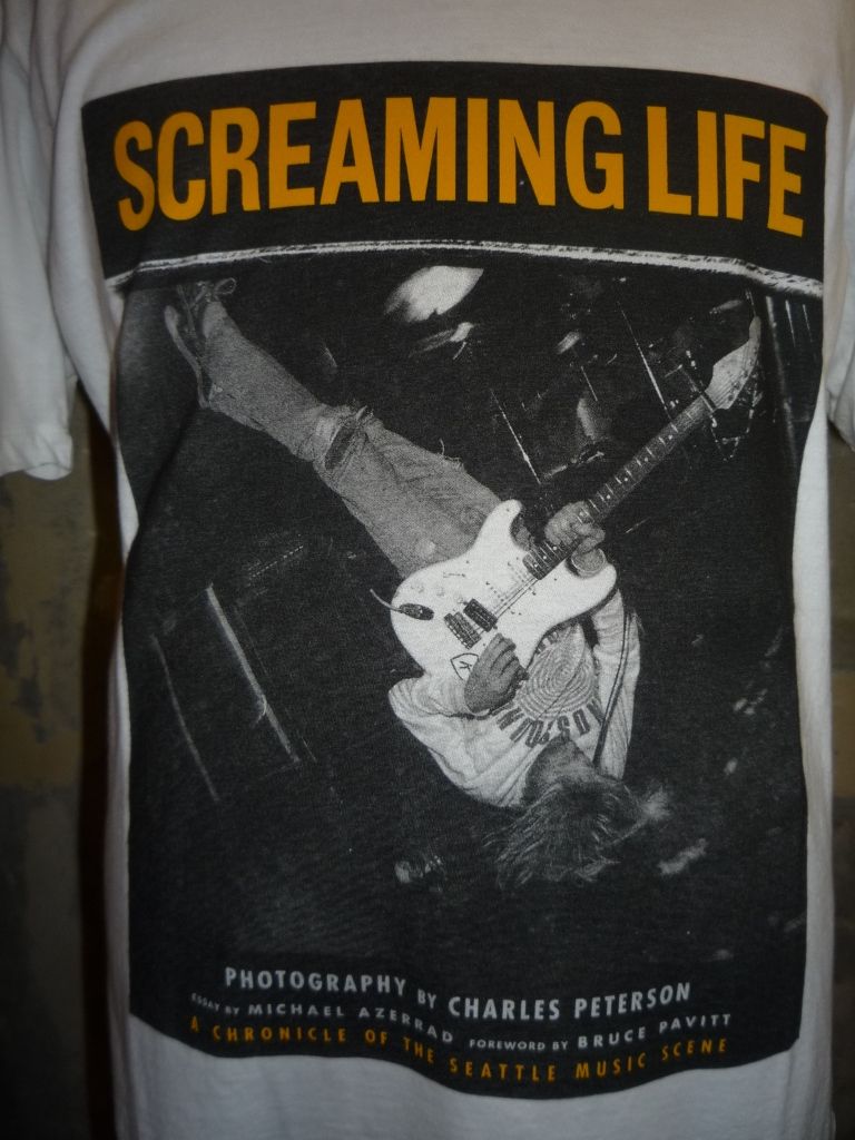 museum neu【NIRVANA・SCREAMING LIFE T-shirt】 : NOSE GLASS 入荷