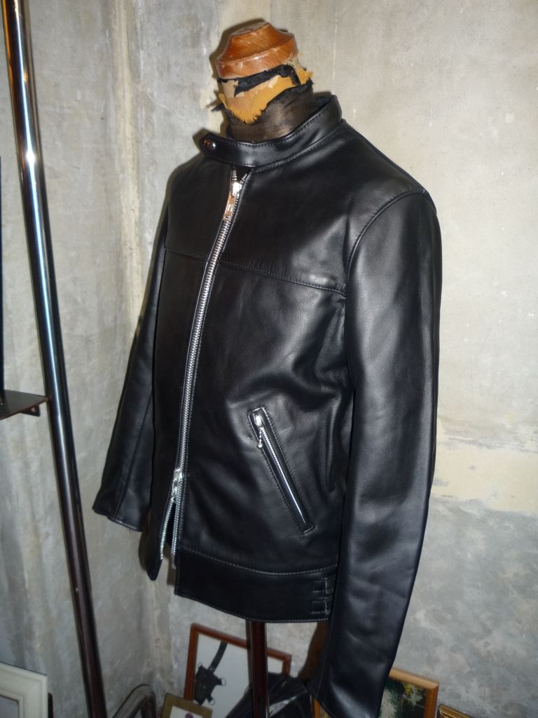 666LeatherWear マンダリンカラーシングルライダース 666タイトフィットマンダリンカラーシングルライダース入荷 | ジーンズ