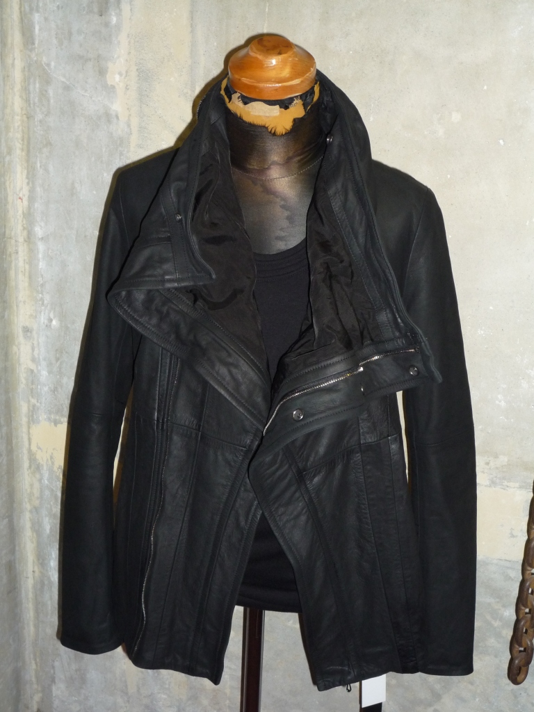JULIUS カウルネック ライダースジャケット rick owens 【公式通販】