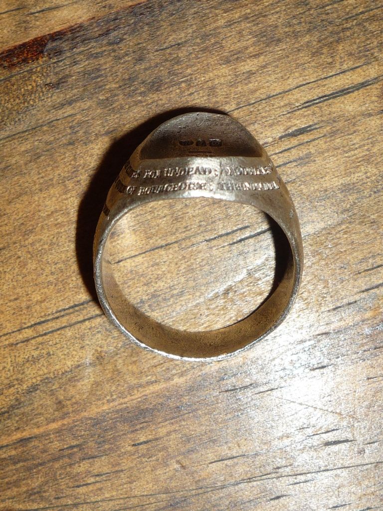 JULIUS×GARNI【STERLING SILVER/10th Anniversary RING】 : NOSE