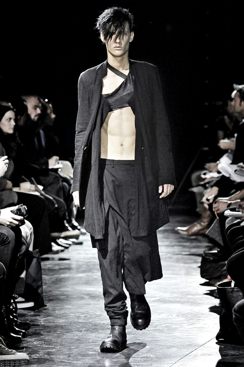 sample】julius 2012 s/s collection ［edge;］【Runway shoot