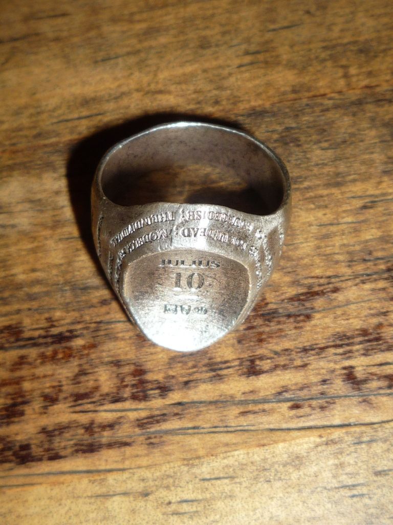 JULIUS×GARNI【STERLING SILVER/10th Anniversary RING】 : NOSE