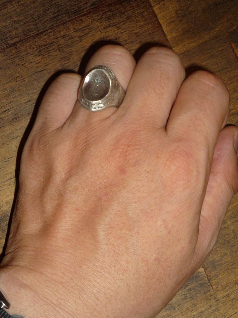 JULIUS×GARNI【STERLING SILVER/10th Anniversary RING】 : NOSE