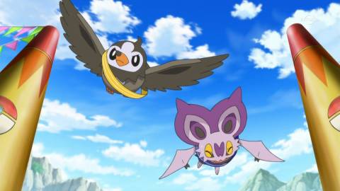 ポケットモンスターxy77話感想 飛ぶ練習にちょうどいい ポケモンスカイリレーに参加しよう 混沌の深淵 カオス ディープ ポケットモンスターxy77話感想 飛ぶ練習にちょうどいい ポケモンスカイリレーに参加しよう 混沌の深淵 カオス ディープ