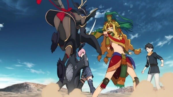 Fate Grand Order 絶対魔獣戦線バビロニア 16話感想 カルデアｖｓ 黒化牛若丸 混沌の深淵 カオス ディープ