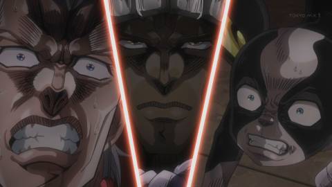 ジョジョの奇妙な冒険スターダストクルセイダース４３話感想 ポルナレフ よくもアヴドゥルを殺したなッ 俺は怒りで素早いぜッ ヴァニラ よくもディオ様をバカにしたなッ 許さん 混沌の深淵 カオス ディープ