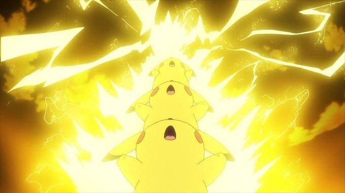 ポケットモンスター35話感想 ピカチュウ大量発生中 混沌の深淵 カオス ディープ