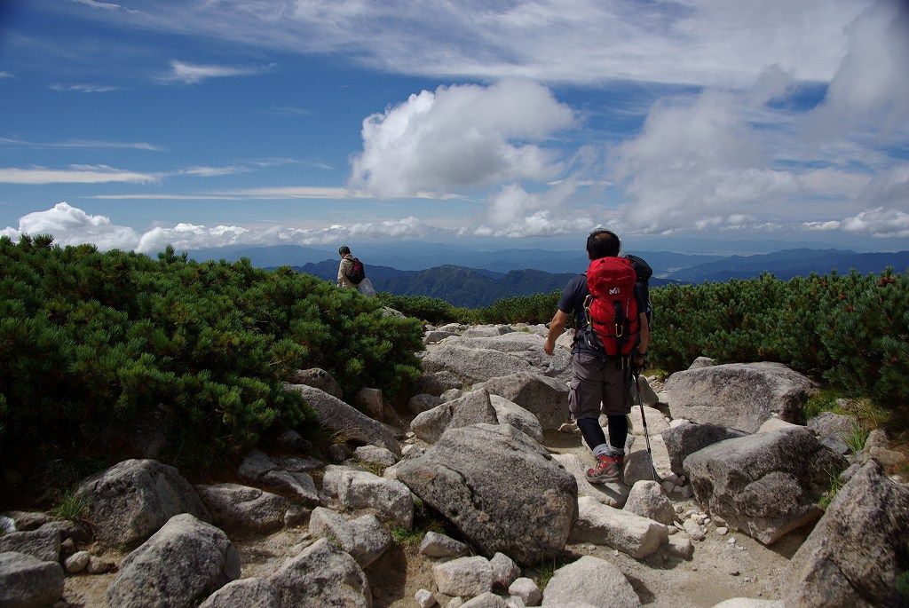白山 室堂 弥陀ヶ原 観光新道で下山１ 石川県へ ６ ちゃっぷの温泉 ハイキングブログ