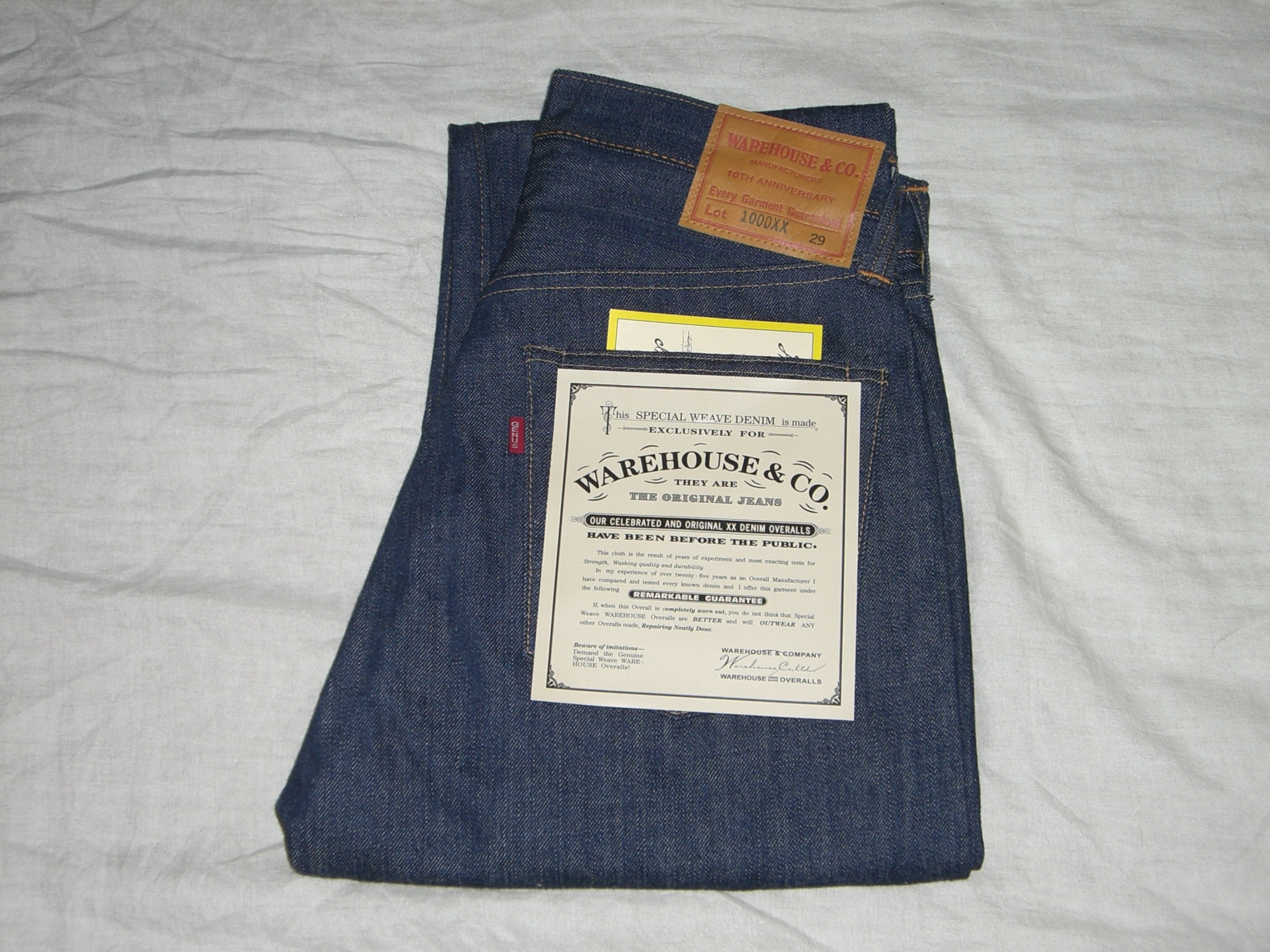 WAREHOUSE 1000XX Natural Indigo -01- : BLUE GEAR WAREHOUSE 1000XX Natural Indigo -01- : BLUE GEAR