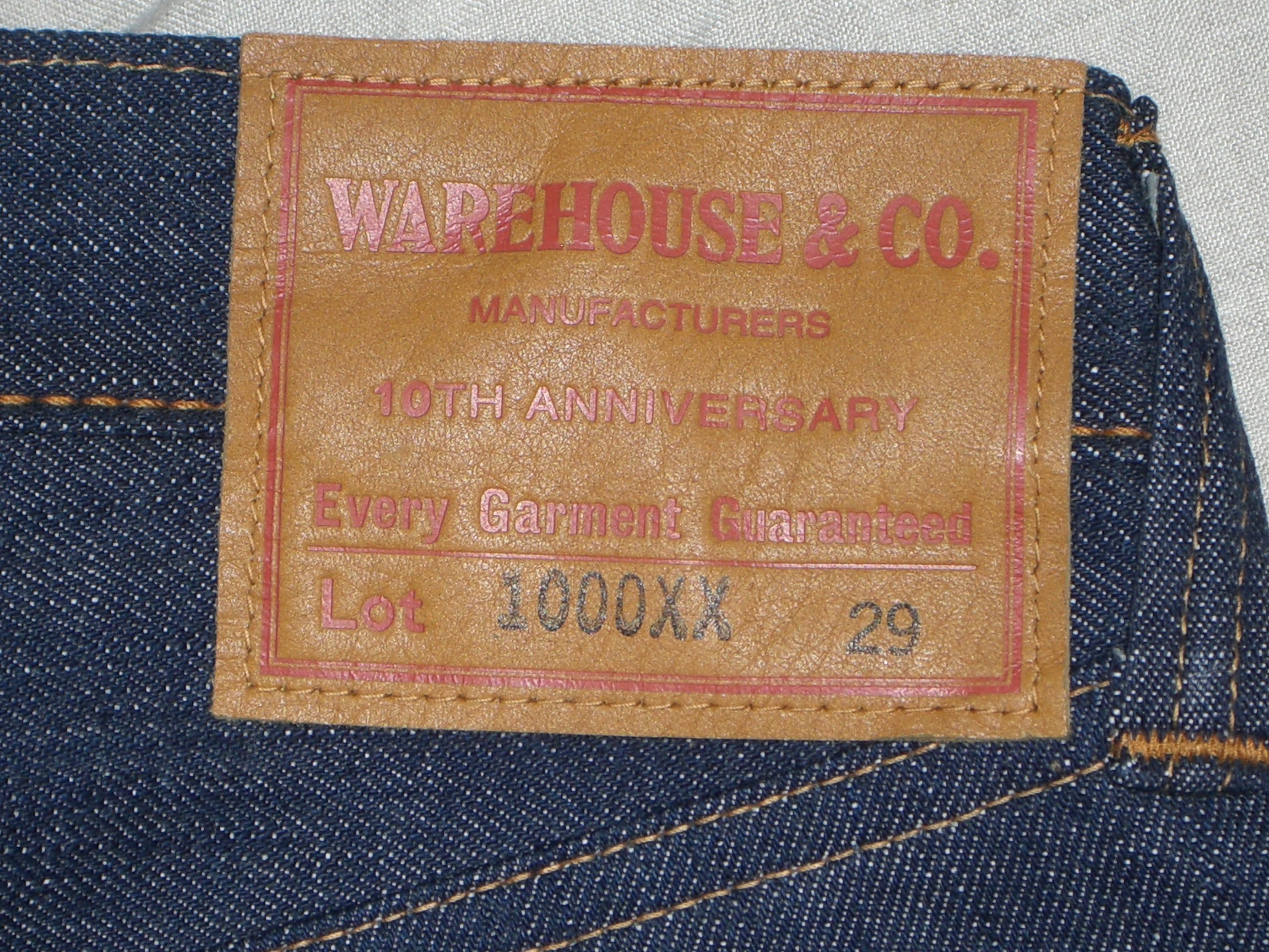 WAREHOUSE 1000XX Natural Indigo -01- : BLUE GEAR WAREHOUSE 1000XX Natural Indigo -01- : BLUE GEAR