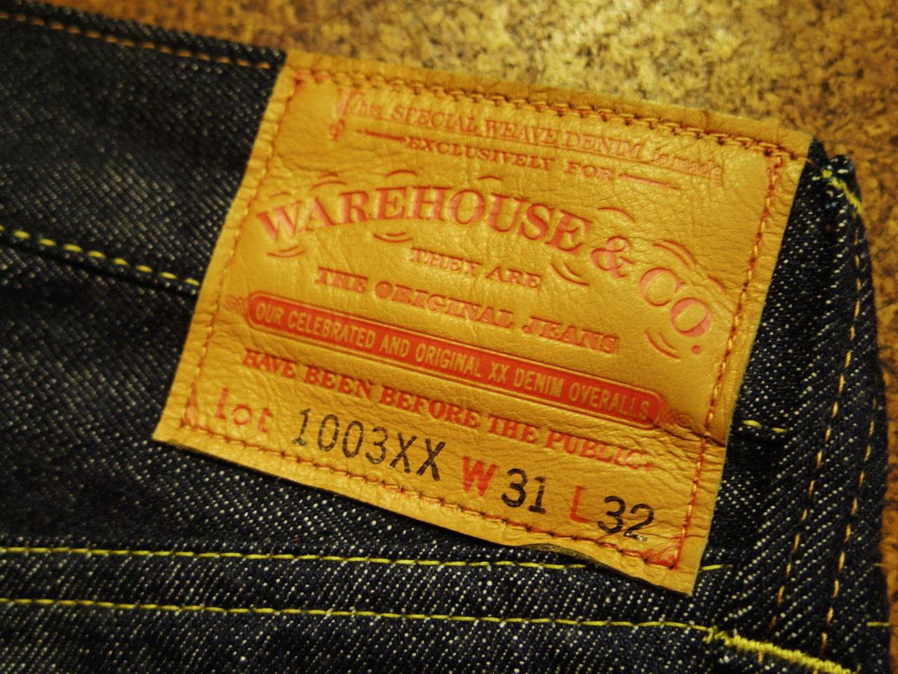 WAREHOUSE 1003XX-20th ANNIVERSARY -01- : BLUE GEAR WAREHOUSE 1003XX-20th ANNIVERSARY -01- : BLUE GEAR