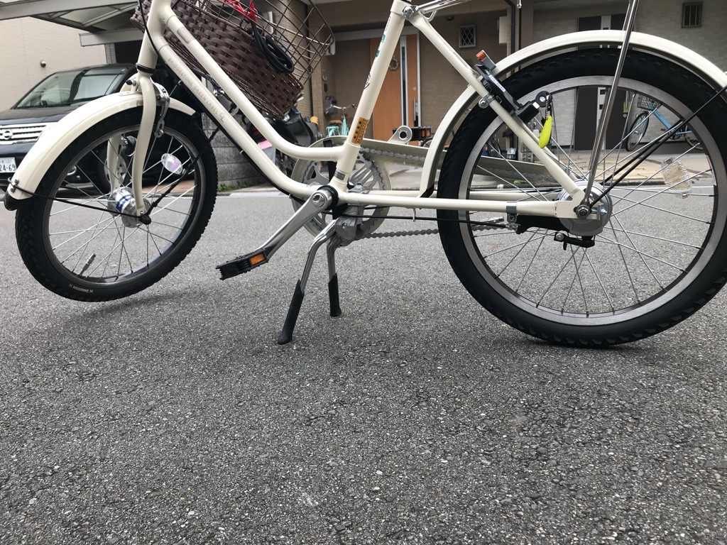 ミニベロにセンタースタンドをつけたよ 歩けおっさん By Rappo 楽歩 ミニベロにセンタースタンドをつけたよ 歩けおっさん By Rappo 楽歩