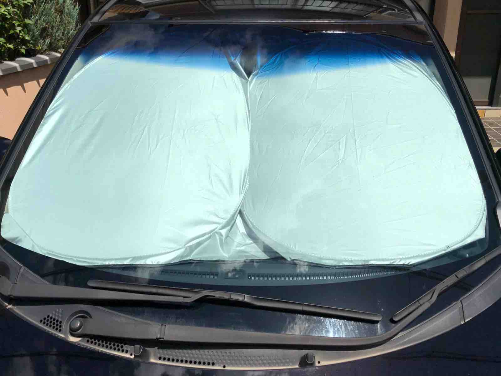 暑い夏 サンシェード 今更ですが購入しました 歩けおっさん By Rappo 楽歩