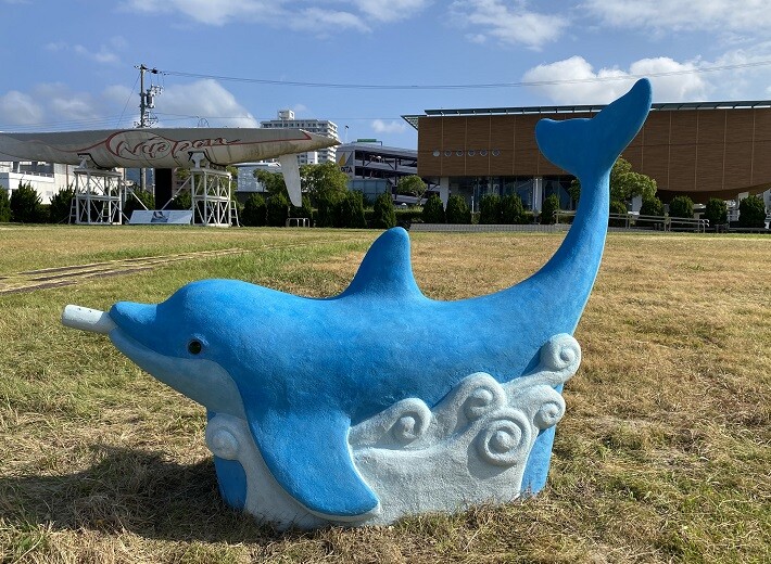 愛知県蒲郡市 ベンチアートプロジェクト : 立体看板・立体造形 FRP