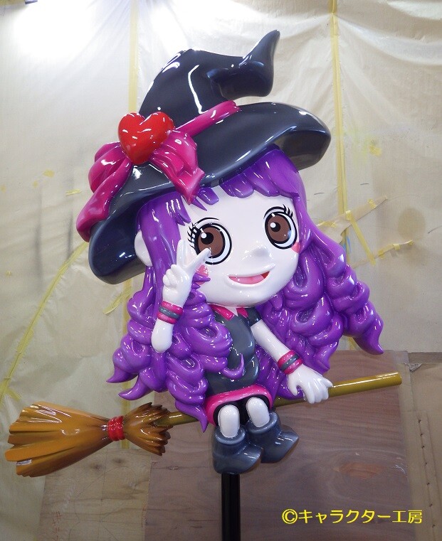 感動を生む立体アニメキャラクターの看板製作 お任せください 立体看板 立体造形 ｆｒｐ立体造形物のパイオニア キャラクター工房の製作集