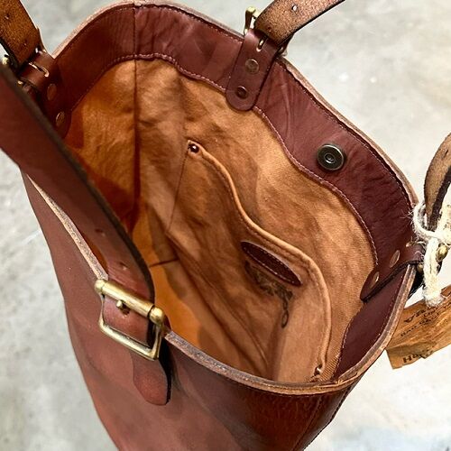 VASCO ／ LEATHER TRAVEL TOTE BAG HEIGHT : CHARCOAL*GREEN BLOG NEWS