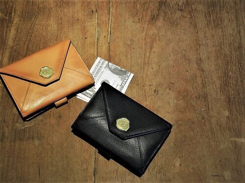 SAN HIDEAKI MIHARA /メール型2つ折り中財布 : CHARCOAL*GREEN BLOG NEWS