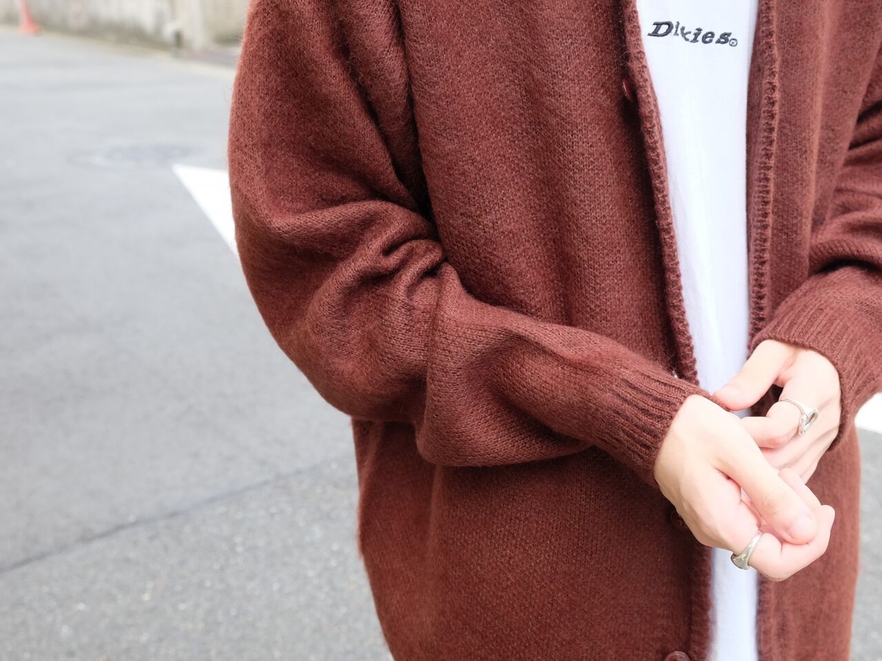 タウンクラフト・ソリッドVカーディガン : CHARCOAL*GREEN BLOG タウンクラフト・ソリッドVカーディガン : CHARCOAL*GREEN BLOG