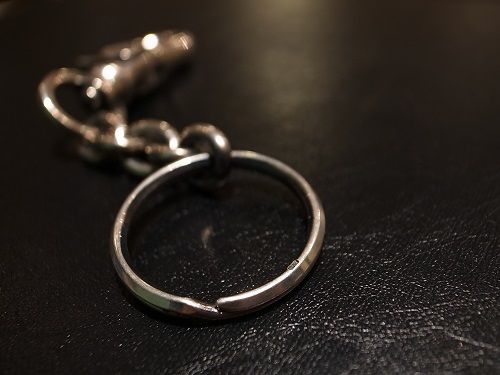 HEAVY KEY-CHAIN. : CHARCOAL*GREEN BLOG NEWS
