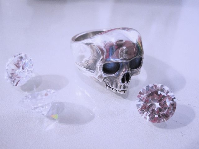 mollive HeavyOZ 2016SS～HEAVY SKULL RING STAY GOLD～ : CHARCOAL 