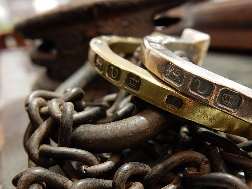 Vantique】NAIL BRACELET バングルシルバー