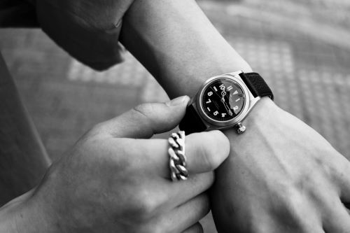 VAGUE WATCH Co.VABBLE custom : CHARCOAL*GREEN BLOG NEWS