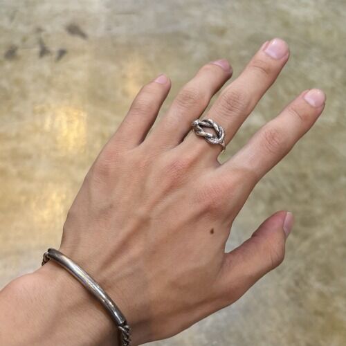 Rusty Thought ラスティソート ルチル シルバー K18 リング Rusty Thought ラスティソート ルチル シルバー K18 リング