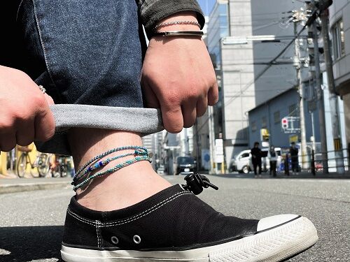 Wakami ブレスレット アンクレット入荷のお知らせ Charcoal Green Blog News
