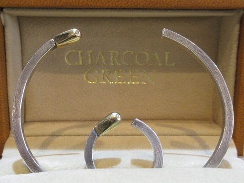 mollive MATCH RING SV+K18 : CHARCOAL*GREEN BLOG NEWS