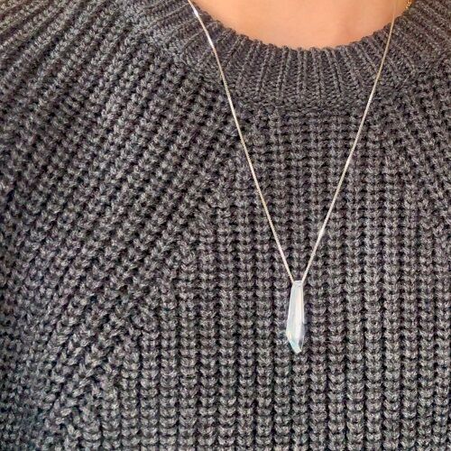 マルタンマルジェラネックレス Vantique / MAISON MARTIN MARGIELA SWAROVSKI NECKLACE : CHARCOAL