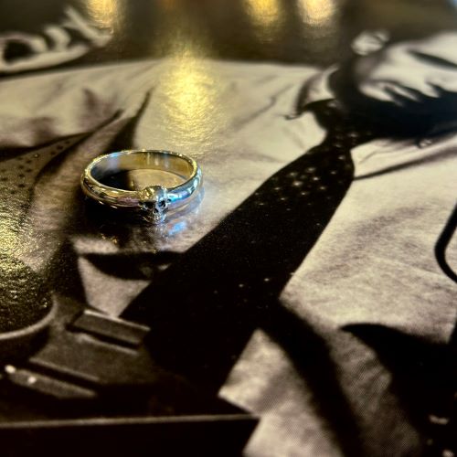 FLASH POINT TINY SKULL RING : CHARCOAL*GREEN BLOG NEWS