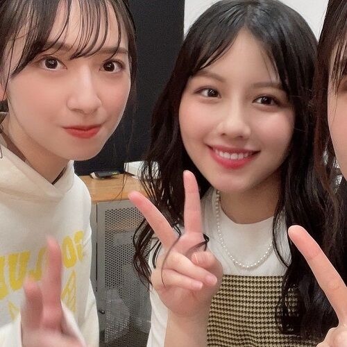 東村芽依&渡邉美穂&潮紗里菜けやき坂46学研TV LIFE直筆サイン