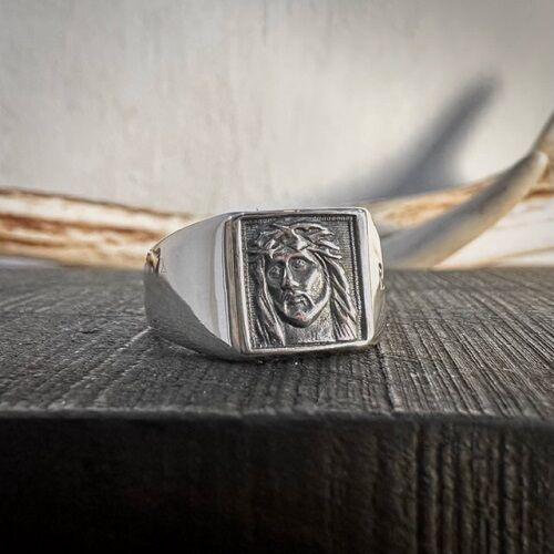 CHARCOAL*GREEN BLOG NEWS:RIP JESUS CHRIST RING SV ／ mollive HeavyOZ