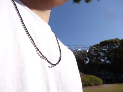 JD BALL CHAIN NECKLACE : CHARCOAL*GREEN BLOG NEWS