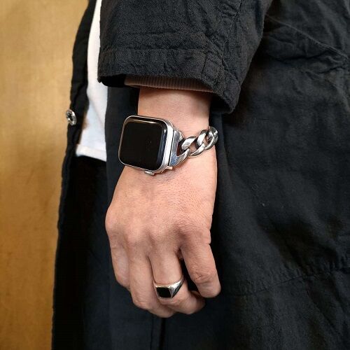APPLE WATCH BAND・ SILVER925 BRACELET : CHARCOAL*GREEN BLOG NEWS APPLE WATCH BAND・ SILVER925 BRACELET : CHARCOAL*GREEN BLOG NEWS